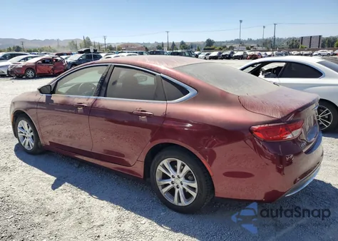 2016 Chrysler 200 Limited from USA, damaged, VIN 1C3CCCAB8GN161283